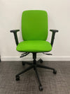 Used Senator Torason Operator/Swivel Chair Green Fabric