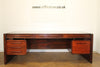 Used (1960s) Danish Rosewood Executive Desk by Dyrlund