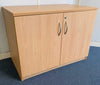 Used Beech 2 Door Cupboard