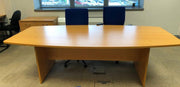 Used Beech 8 Person Meeting Table