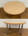 Used Beech Effect Circular Coffee Table