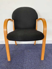 Used Beech Frame Stacking Armchair
