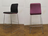 Used Boss Designs 'Arran' High Stools Brown & Purple