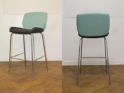Used Boss Designs 'Kruze' High Stools Turquoise & Brown