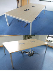 Used Modern Maple Meeting Table