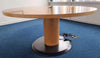 Used Oak 'Sven' Circular Meeting Table