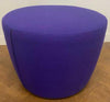 Used Purple Cloth Padded Stools