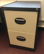 Used Silverline 2 Drawer Filing Cabinet