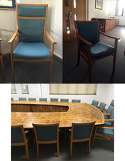 Used Hands of Wycombe Solid Wood Framed Meeting Chairs
