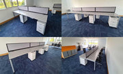 Used Tangent Svelte 1800mm x 800mm White Bench Desks