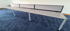 Used Tangent Svelte 1800mm x 800mm White Bench Desks