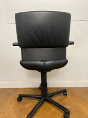 Used Vitra Imago by Mario Bellini in Black Leather